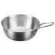 thumbnail image 1 of Cuenco De Vino Coreano De Acero Inoxidable Para Fiestas De Barbacoa, Banquete, Cocina, Plata Con Asa, 1 of 5