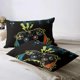 thumbnail image 4 of Game Bedding Sets Bed Cartoon Duvet Cover Lightweight 3 Piece Bet Sets for Kids Boys Girls, 4 of 4