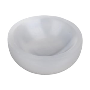 Magideal - Cuenco De Selenita Para Joyería, Artesanía, Bricolaje, Decoración Del Hogar, Soporte De Piedra Para Centro De Mesa, Inauguración De La Casa, Mesita De Redondo