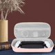 thumbnail image 4 of Compatible con PlayStation Portal Funda de viaje protectora de cuero PU a prueba de golpes Bolsa de transporte antiarañazos para consola portátil-Gris, 4 of 7