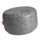 thumbnail image 5 of Puf otomano redondo gris cubierta reposapiés Slipcover, 5 of 5
