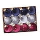 thumbnail image 3 of 12 Colgantes De Terciopelo Para árbol De Navidad, Para Decorar La Puerta De La Pared, Color Azul Marino, Gris Y Rojo., 3 of 3