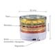 thumbnail image 3 of Deshidratador De Alimentos 5 Bandejas 250w Blanco, 3 of 5