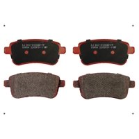 Ital Brakes Pm - Set Pastillas Frenos Traseras Para Renault Arkana 2021 2024