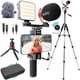 thumbnail image 1 of Kit de vlogs Movo iVlogger-Pro con trípode para iPhone/Android, 1 of 7