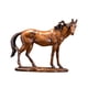 thumbnail image 2 of Adorno Mesa Figura Caballo Resina Textura Madera, 2 of 3