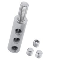 Magideal - Tapa Superior Del Pasador Selector Conector De Cable De Acero Pasador De Bloqueo Del Selector Ligero Conector De Placa De Cable Tapa De Liberación Ráp M10