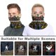 thumbnail image 4 of Rise of the Beasts Braga de Cuello Protección Solar - Bandana UV Refrescante para Ciclismo y Deportes al Aire Libre, Hombres y Mujeres, 4 of 6