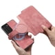thumbnail image 5 of Funda Billetera Magnética para Samsung Galaxy S21 Plus Soporte Tarjetas Desmontable Rosa, 5 of 6