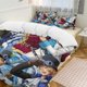 thumbnail image 1 of Sabo Bed Duvet Cover Funny Anime Cartoon Bedding Sets Lightweight 3 Piece Comforter Sets, 1 of 5