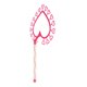 thumbnail image 1 of Palitos de burbuja Haciendo anillos de varita Bubble Show Props Juguetes para ni?os Pink Heart, 1 of 5