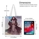 thumbnail image 5 of Obi-Wan Bolso de tela con estampado de lienzo para mujer, bolsa de compras reutilizable y estética, con cremallera interior, regalo para mujer, 35 × 40 cm., 5 of 6