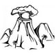 thumbnail image 1 of Decomural Volcano Prehistoric Dinosaur WS-32986, 1 of 2