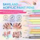 thumbnail image 2 of Lápices para uñas SAVILAND, 12 colores, 0,7 mm, 2 of 3
