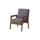 thumbnail image 3 of Sitial Frankfurt Lino Gris Oscuro, 3 of 4
