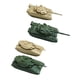 thumbnail image 3 of Kit de 4 modelos de vehículos 4D a escala 1/144 para niños, juguetes de construcción de modelos de simulación para montar en casa, decoración de mesa, Estilo C, 3 of 5