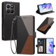 thumbnail image 2 of Funda Cartera para Honor 400 Smart con Cierre Magnético, Tricolor, Negro, 2 of 6