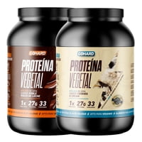 Gohard - Pack Proteinas Vegetales 2Kg Total 66Sv Dulce De Leche-Cookies And Creams