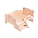 thumbnail image 5 of Mini muebles de madera para muñecas BJD, juguete decorativo de desarrollo con forma de Animal, accesorios para muñecas de dibujos animados, simulación Oso 29x18x12cm, 5 of 5