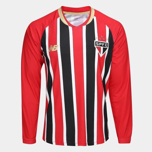 Camiseta Sao Paulo 2025 Visita M. Larga Original New Balance
