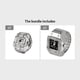 thumbnail image 1 of Unique Unisex Quartz Watch Ring - Perfect Gift for the Man in Your Life!, 1 of 5