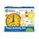 thumbnail image 2 of Set de actividades Learning Resources Time con reloj, 41 piezas, 5 o más, 2 of 7