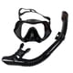 thumbnail image 2 of Máscara Snorkel Set Máscara De Buceo Gafas De Natación Buzo Entrenamiento Buceo Negro, 2 of 5