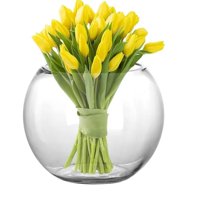 Florero / Pecera De Vidrio Grueso 8Cm Allegra