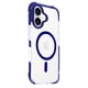 thumbnail image 1 of Carcasa Transparente Reforzada Magsafe Borde Color IPhone 16 Azul, 1 of 2