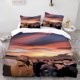 thumbnail image 1 of Seaside Sunset Idol Group Photo Themed Bedding Set Soft and Comfortable All-Season Duvet Cover and Pillowcase Set Ideal for Home, 1 of 5