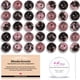 thumbnail image 1 of AD Beads: cuentas redondas naturales de rodonita, 8 mm, 110 piezas, 1 of 3