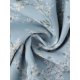 thumbnail image 5 of INSPIRE CHIC Blusas asimétricas de mujer con estampado floral, cuello redondo, blusa de gasa, camisa asimétrica, manga 3/4 acampanada, tops casuales de verano XL gris azul, 5 of 6