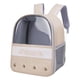 thumbnail image 4 of Durable Pet Carrier Bolsa Perro Gato Suave correa ajustable para el hombro Transporte frontal Ventilación para animales de , C-Caqui, 4 of 5