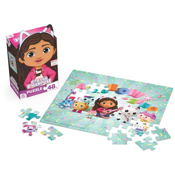 Rompecabezas Spin Master Gabby's Dollhouse 48 piezas 23 x 26 cm