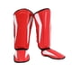 thumbnail image 1 of Muay Thai Kickboxing Espinilleras Piernas Protectores De Pies Para Boxeo Kickboxing Sanda Rojo M, 1 of 3