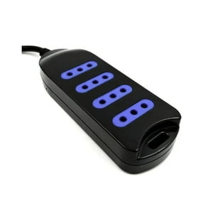 Philco - Alargador Extension 3Mts 4 Entradas Negro