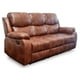 thumbnail image 2 of Sofa Berger reclinable 3 cuerpos color café moro, 2 of 3