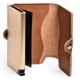 thumbnail image 2 of Billetera - Slim - Brown & Gold, Sin monedero, 2 of 2