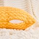 thumbnail image 3 of REGALWOVEN Fundas de Almohada de Pana Juego de 2 Fundas de Cojín Decorativas Sólidas para Sofá Cama Decoración del Hogar Amarillo 20" x 20", 3 of 7
