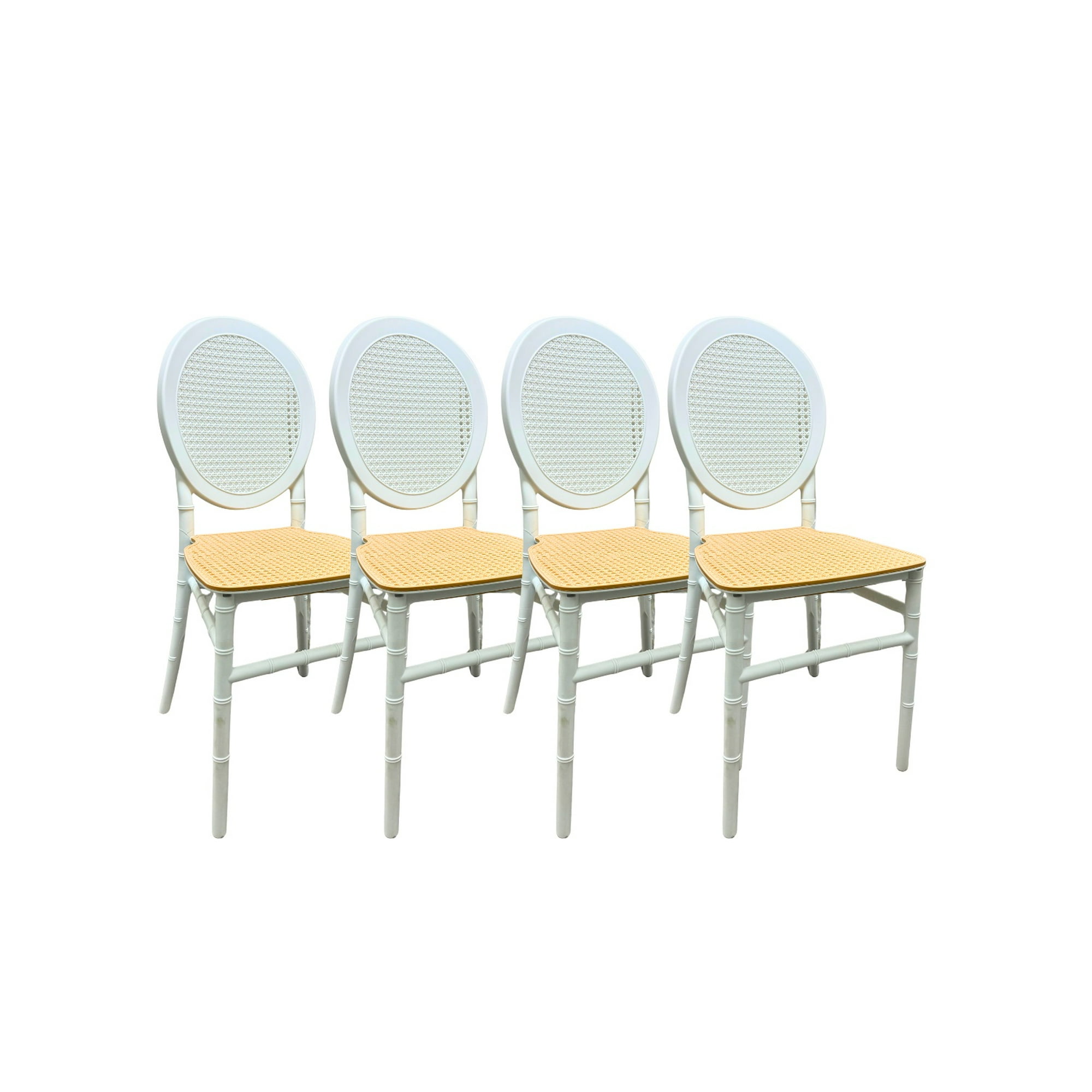 Habita2 Chile - Pack 4 Sillas Moody Blanco