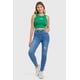 thumbnail image 4 of Jeans Skinny Lia Azul, 4 of 5