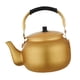thumbnail image 4 of Hervidor De Té Fácil De Limpiar, Hervidor De Aluminio Dorado Para El Hogar, Camping, Picnic, 4 of 4