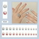 thumbnail image 1 of Uñas postizas europeas, uñas postizas con acabado UV, brillantes, cobertura total, uñas postizas artificiales, uñas para mujer, 1 of 5
