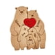 thumbnail image 1 of Bear Family Wooden Art Puzzle Familia Diy De Osos Para Navidad Avaloramiento 5 Osos, 1 of 5