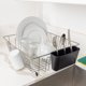 thumbnail image 3 of Escurridor Platos Mainstays Grande 2 Pack BlackChrome 44cm, 3 of 3