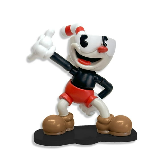 Minifigura Toynk Cuphead Create-A-Figure de 8 cm con piezas intercambiables