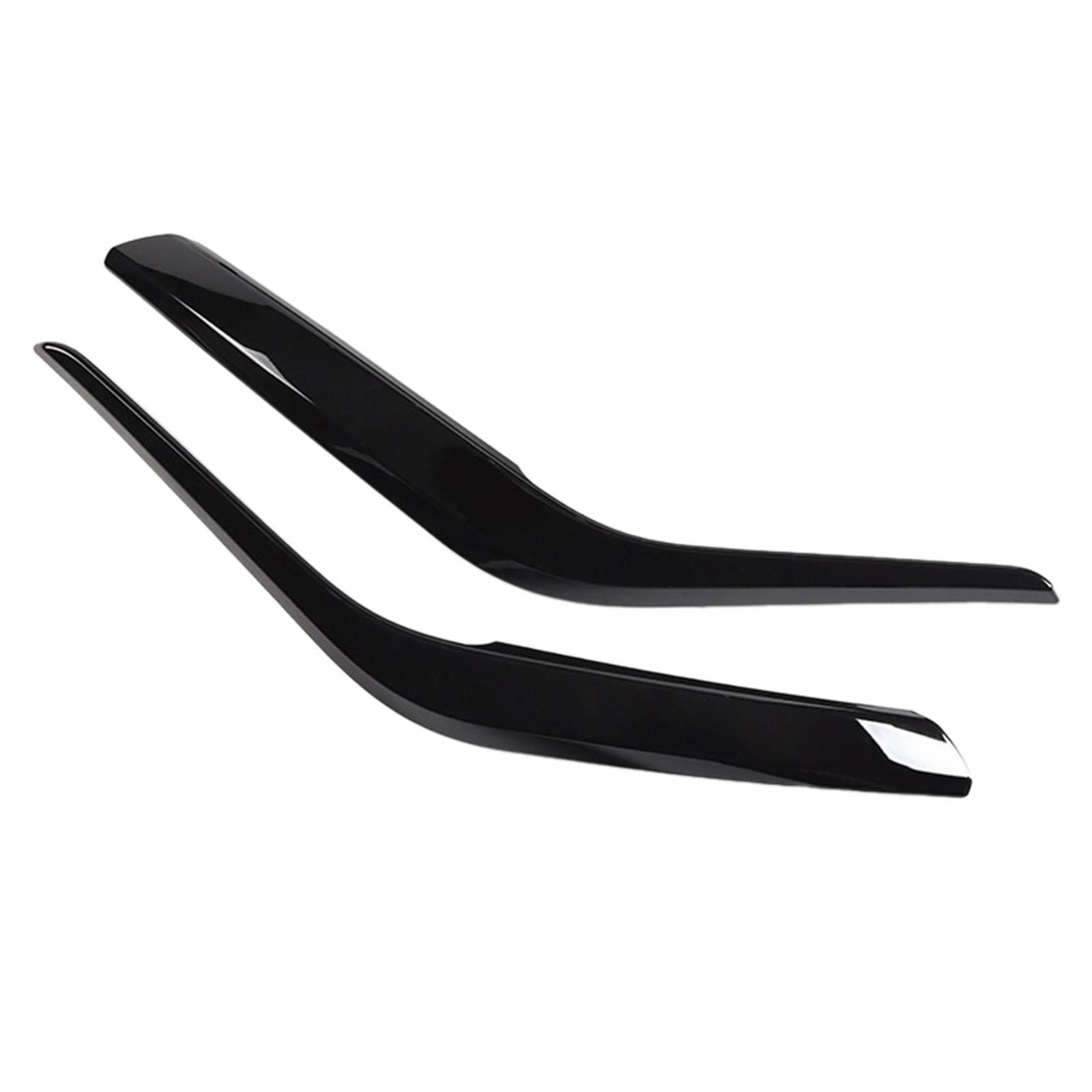 Magideal - Cubierta De Manija De Agarre De Puerta Interior Para X1 E84, Panel De Tracción Embellecedor, Soporte De Reposabrazos De Puerta, Reemplazo De Piezas De Negro Brillante