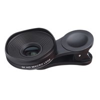 Magideal - Lente Macros De 35 Mm Lente De Teléfono Clip Negro Compacto En Teléfono Accesorios De Mano Para Teléfono Inteligente Accesorio De Lente Para Teléfono