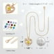 thumbnail image 3 of Collar colgante de amor de amor con piedra de nacimiento Zirconia, regalo de joyería de las mujeres para la Navidad, cumpleaños, aniversario, 3 of 5