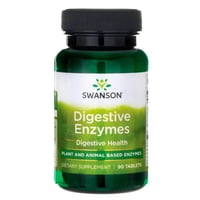 Swanson - Enzimas Digestivas (Digestive Enzymes) 90 Tabletas